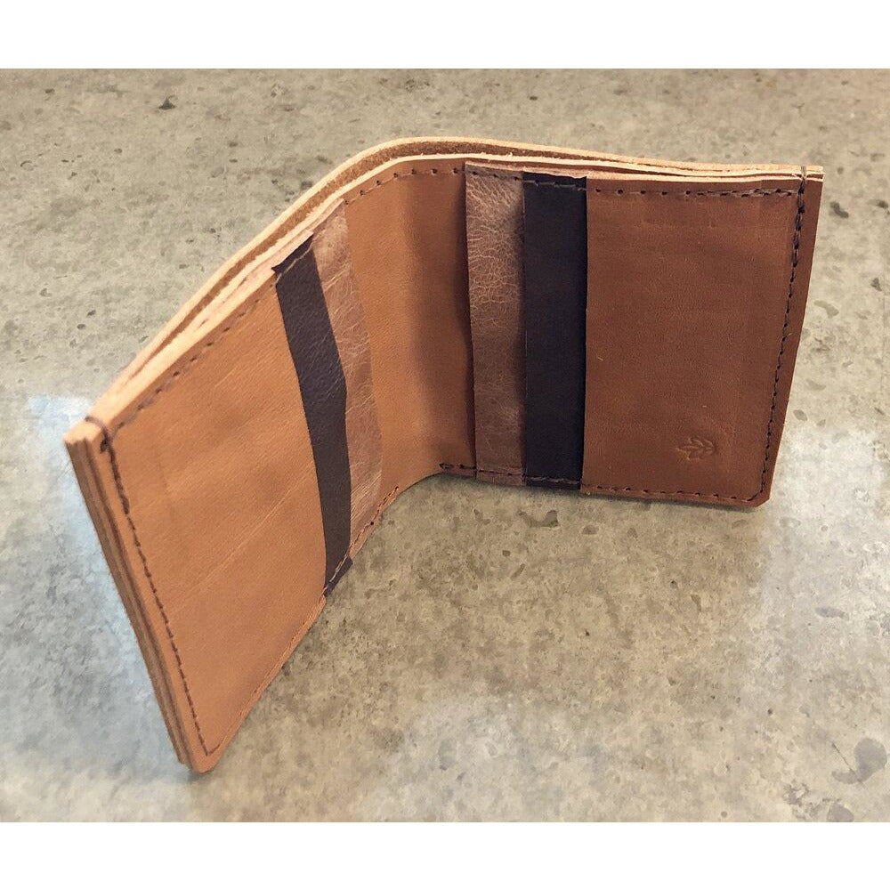 Brown 6 Pocket Leather Billfold